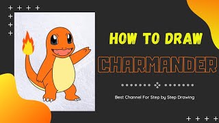 How To Draw Charmander | Pokemon | Draw So Cute | Wow Art