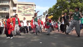 長崎大学突風さん　2014・鴻洋祭　総踊り「がらぢう」