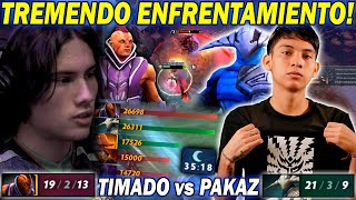 TREMENDO DUELO DE HC's!😱 TIMADO AM SE ENFRENTA AL SVEN DE PAKAZS 🔥 ABUSAN EN SUS LINEAS | DOTA 2