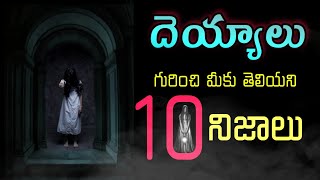 TOP 10 REAL FACTS ABOUT GHOSTS || IN TELUGU