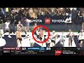 Old Dominion fan gets trucked by Virginia Tech player while storming field