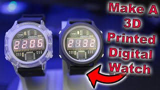 DIGIduino - 3D Printed Digital Watch You Can Make