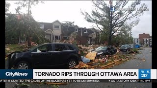 'It looked like a war zone:' Tornado touches down in Ottawa