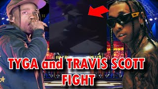 Travis Scott and TYGA Get into it Over Kylie Jenner!!! LIVE FOOTAGE