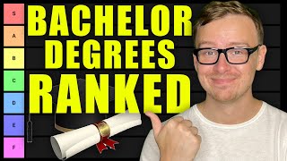 Bachelors Degree Tier List (Ranking Top 100 Bachelor Degrees)