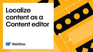Localize content as a Content editor