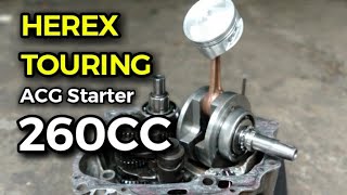 Spesifikasi Herex harian Touring + ACG Starter Part #1