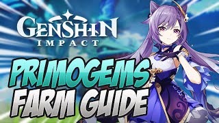 How To FARM/GET Primogems! Primogems Guide! Genshin Impact