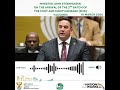 Minister Steenhuisen welcomes the arrival of a major consignment of 1.5 million FMD vaccines in 🇿🇦.