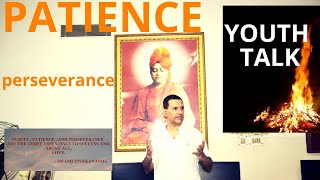 Swami Vivekananda House self development motivational quotes speech Sumit Bagchi English  @ patience