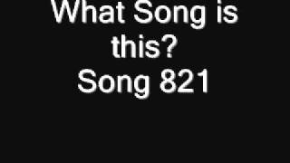 Name the Song Backwards Song 821