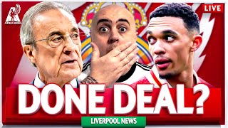 MASSIVE TRENT TO MADRID CLAIM MADE! + SLOT'S MIDFIELD CONUNDRUM! Liverpool FC Latest Transfer News