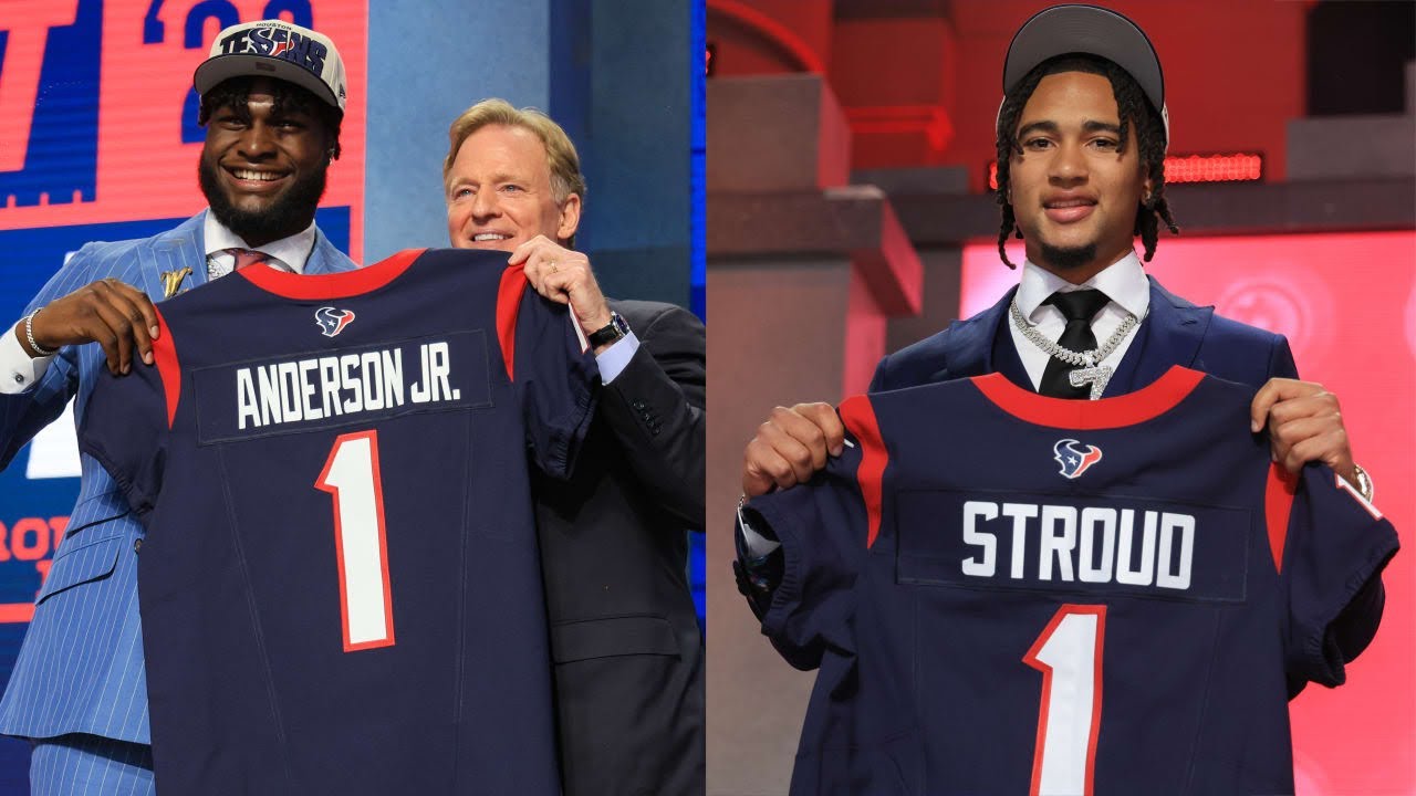 Houston Texans Draft Night 1 Recap Texans Draft CJ Stroud And Trade Up ...