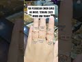 100 perhiasan cincin emas 8k model terbaru 2025 modis u0026 trendy