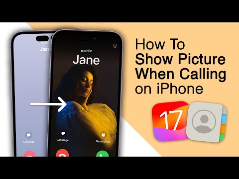 How To Show Picture When Calling On iPhone! [From iOS 17]