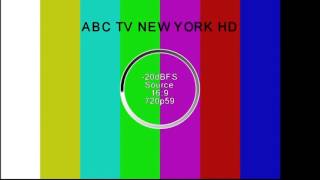 WABC HD test pattern