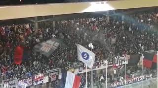 Samb-Santarcangelo 3-1, esultanza dei tifosi al gol di Miceli