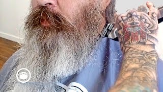 First Massive Beard Trim in a Year | Beardbrand Studio