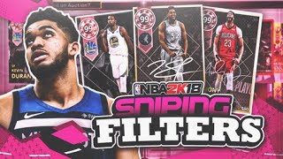 NBA 2K18 MyTeam - Low MT & High MT Snipe Filters - How To Make MT Fast!  Why is 2K Dead?