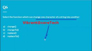Strings in Java ICSE MCQ for Term II
