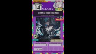 【譜面確認用】 Tempestissimo MASTER 【オンゲキ外部出力】