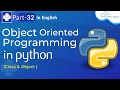 Python Object Oriented Programming (Class & Object) | Python Tutorials For Beginners - #32