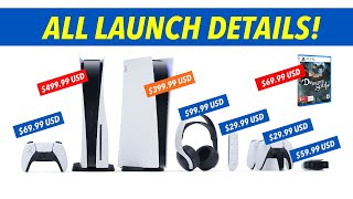 ALL PS5 Launch Details! (Pre-Orders, Price, Launch Titles and More!)