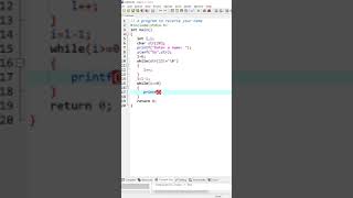 Reverse a string in C | @codingexploreryt