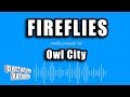 Owl City - Fireflies (Karaoke Version)