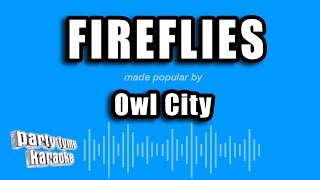 Owl City - Fireflies (Karaoke Version)