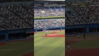 高部選手プロ初ホームランの瞬間！