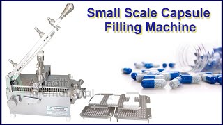 Hanheld Capsule Filler, Small Scale Capsule Filling Machine