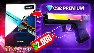 KEYDROP: THIS $500 CASE BATTLE TURNED INTO $3,000?! MASSIVE PROFIT! 💰 (Keydrop Promo Code 2025)