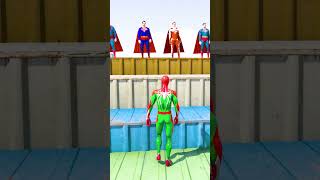 GTA 5 Epic Water Ragdolls | Spider-Man Jumps / Fails ep.129 #shorts