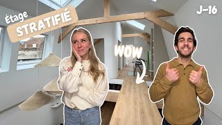 POSE DES SOLS DES CHAMBRES 🤩 - Stratifié QuickStep - VLOG Rénovation Hangar #6469