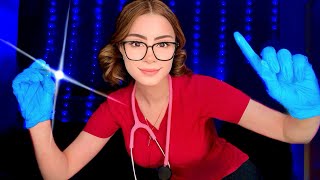 ASMR Nurse Exam In BED 🩺 Medical Check Up (Cranial Nerve, Full Body Exam)