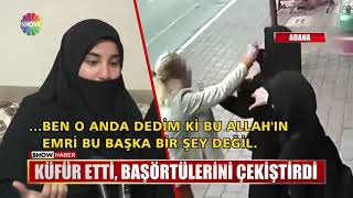 Başörtülü gençlere saldırı!