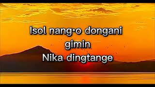 Nika nang•ko dingtange // a•chik gospel paise song karoake track // @Weltiushsangma02