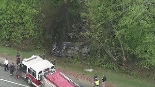 Two killed in fiery crash off I-495 North in Middleborough