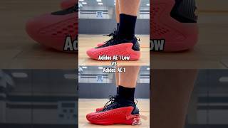 Adidas AE 1 Low VS Adidas AE 1 On Feet \u0026 In Hand Looks - Short Review #shorts #anthonyedwards