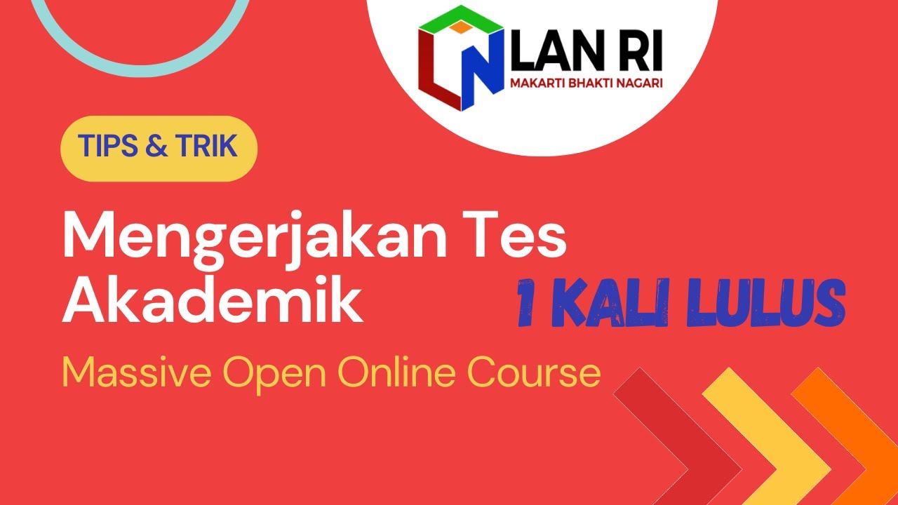 TIPS DAN TRIK MENGERJAKAN EVALUASI AKADEMIK MOOC LATSAR 2022 | 1 KALI ...