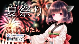 【AIきりたん】夏祭り【NEUTRINO】