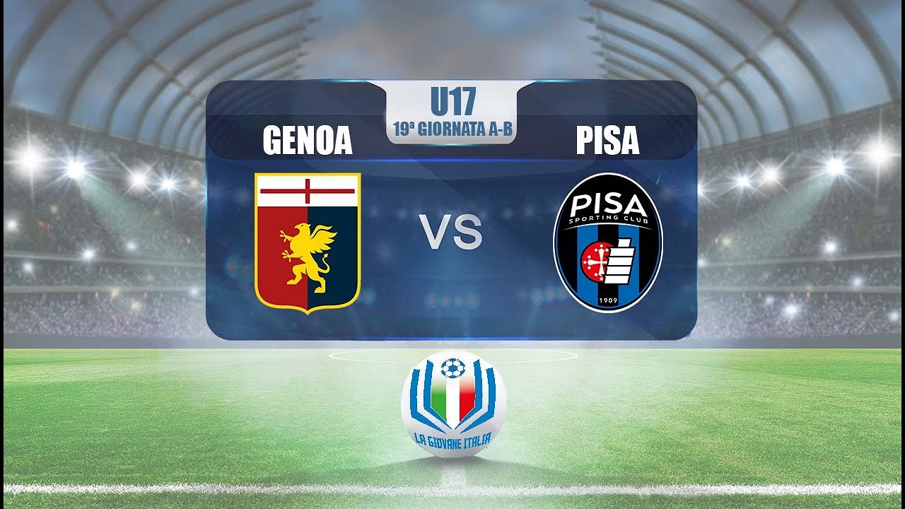 Highlights Genoa-Pisa U17 A-B 19ª Giornata Stagione 2022-23 - YouTube