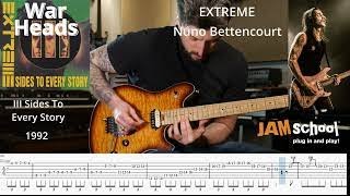 Extreme Warheads Guitar Solo Nuno Bettencourt (With TAB)