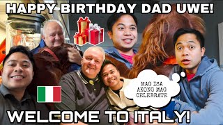 HAPPY BIRTHDAY DADDY UWE!🎉 DAHILAN NG PAG ALIS!✈️ WELCOME TO ITALY!🇮🇹 | Oliver Gemmecker