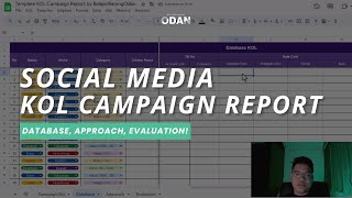 Cara Membuat KOL Report Social Media (Intermediate Level)