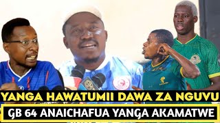 MCHOME MAPOVU ACHAFUKWA YANGA HAWATUMII DAWA ZA KUONGEZA NGUVU/WANAICHAFUA WAKAMATWE HAWA