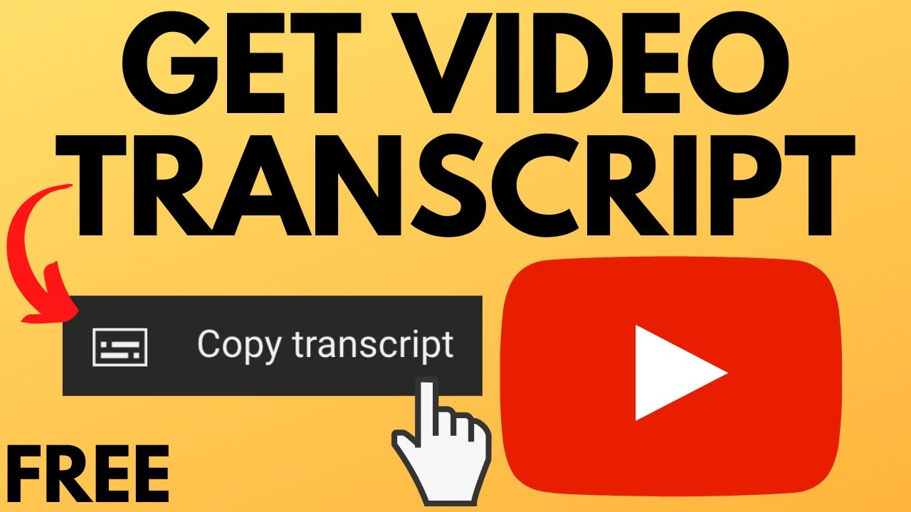 How To Get Transcript Of YouTube Video - YouTube Videos To Text - YouTube