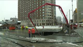 Ottawa street swallowed by large sinkhole