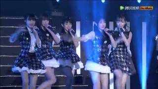 黑白格子裙 SNH48 TeamSⅡ 20150131